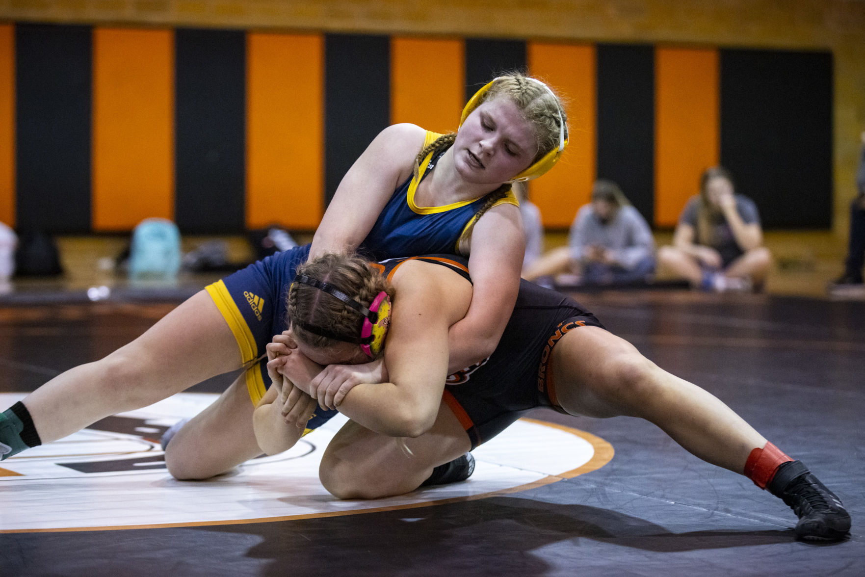 Billings Senior girls wrestling mixer